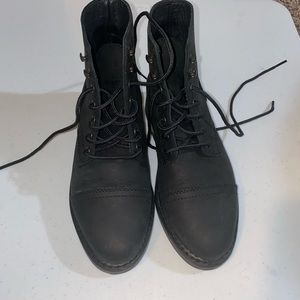 Thursday Boots size 6.5 Captain in Black Matte. Worn once!